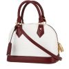 Louis Vuitton  Alma BB handbag  in white epi leather  and burgundy leather - 00pp thumbnail