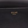 Celine  Triomphe large model  shoulder bag  in black leather - Detail D2 thumbnail