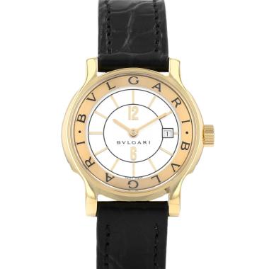 Orologio Bulgari Solotempo in oro giallo Ref: Bulgari - ST29G  Circa 2010