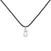 Fred Force 10 medium model pendant in white gold and diamonds - 00pp thumbnail