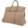 Hermès  Birkin 40 cm handbag  in tourterelle grey togo leather - 00pp thumbnail