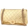 Chanel 2.55 large model  handbag  in gold quilted leather - 00pp thumbnail