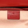 Gucci  1955 Horsebit shoulder bag  in beige "sûpreme GG" canvas  and red leather - Detail D2 thumbnail
