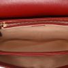 Gucci  1955 Horsebit shoulder bag  in beige "sûpreme GG" canvas  and red leather - Detail D3 thumbnail