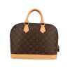 Louis Vuitton  Alma medium model  handbag  in brown monogram canvas  and natural leather - 360 thumbnail