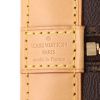 Louis Vuitton  Alma medium model  handbag  in brown monogram canvas  and natural leather - Detail D2 thumbnail