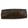Saint Laurent  Cabas YSL shopping bag  in khaki leather - Detail D1 thumbnail