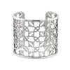 Bracelet manchette Hermès Passerelle en argent - 00pp thumbnail