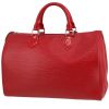 Bolso de mano Louis Vuitton  Speedy 35 en cuero Epi rojo - 00pp thumbnail