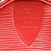 Bolso de mano Louis Vuitton  Speedy 35 en cuero Epi rojo - Detail D2 thumbnail