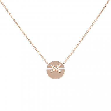 Collana Chaumet Jeux de Liens in oro rosa e diamanti