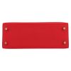 Hermès  Kelly 25 cm handbag  in Rouge de Coeur and red H epsom leather - Detail D1 thumbnail