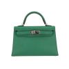 Hermès  Kelly 20 cm shoulder bag  in green epsom leather - 360 thumbnail