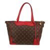 Louis Vuitton  Estrela handbag  in brown monogram canvas  and red leather - 360 thumbnail