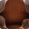 Sac de voyage Louis Vuitton  Keepall 60 en toile monogram marron et cuir naturel - Detail D7 thumbnail