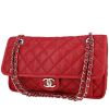 Chanel  French Riviera shoulder bag  in red grained leather - 00pp thumbnail