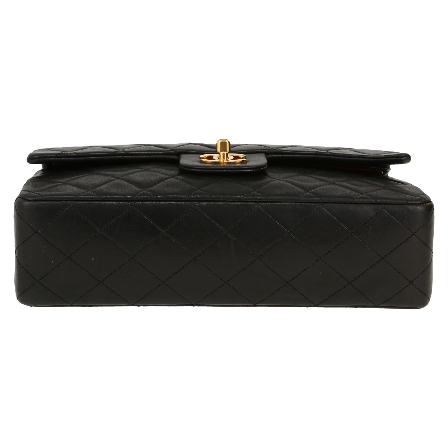 Bolso de mano Chanel  Timeless Classic en cuero acolchado negro - Detail D1