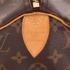 Sac à main Louis Vuitton  Speedy 30 en toile monogram marron et cuir naturel - Detail D2 thumbnail