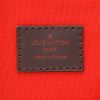 Borsa a tracolla Louis Vuitton  Bloomsbury in tela a scacchi ebana e pelle lucida marrone - Detail D2 thumbnail