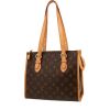 Louis Vuitton  Popincourt handbag  in brown monogram canvas  and natural leather - 00pp thumbnail
