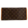 Bolso de mano Louis Vuitton  Popincourt en lona Monogram marrón y cuero natural - Detail D1 thumbnail