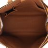 Louis Vuitton  Popincourt handbag  in brown monogram canvas  and natural leather - Detail D3 thumbnail