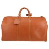 Louis Vuitton  Keepall 50 travel bag  in gold epi leather - Detail D1 thumbnail