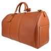 Louis Vuitton  Keepall 50 travel bag  in gold epi leather - Detail D2 thumbnail