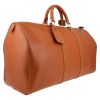 Louis Vuitton  Keepall 50 travel bag  in gold epi leather - Detail D3 thumbnail
