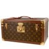 Louis Vuitton  Boîte à Pharmacie vanity case  in brown monogram canvas  and lozine (vulcanised fibre) - 00pp thumbnail