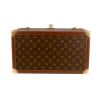 Louis Vuitton  Boîte à Pharmacie vanity case  in brown monogram canvas  and lozine (vulcanised fibre) - Detail D1 thumbnail