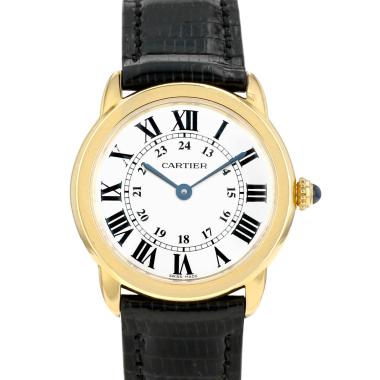 Reloj Cartier Ronde Solo de oro y acero Ref: Cartier - 2987  Circa 2010
