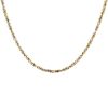 Bulgari Passo Doppio necklace in yellow gold and stainless steel - 00pp thumbnail