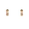 Cartier C de Cartier earrings for non pierced ears in 3 golds - 360 thumbnail