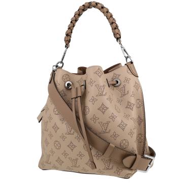 Sac bandoulière Louis Vuitton  Muria en cuir Mahina beige