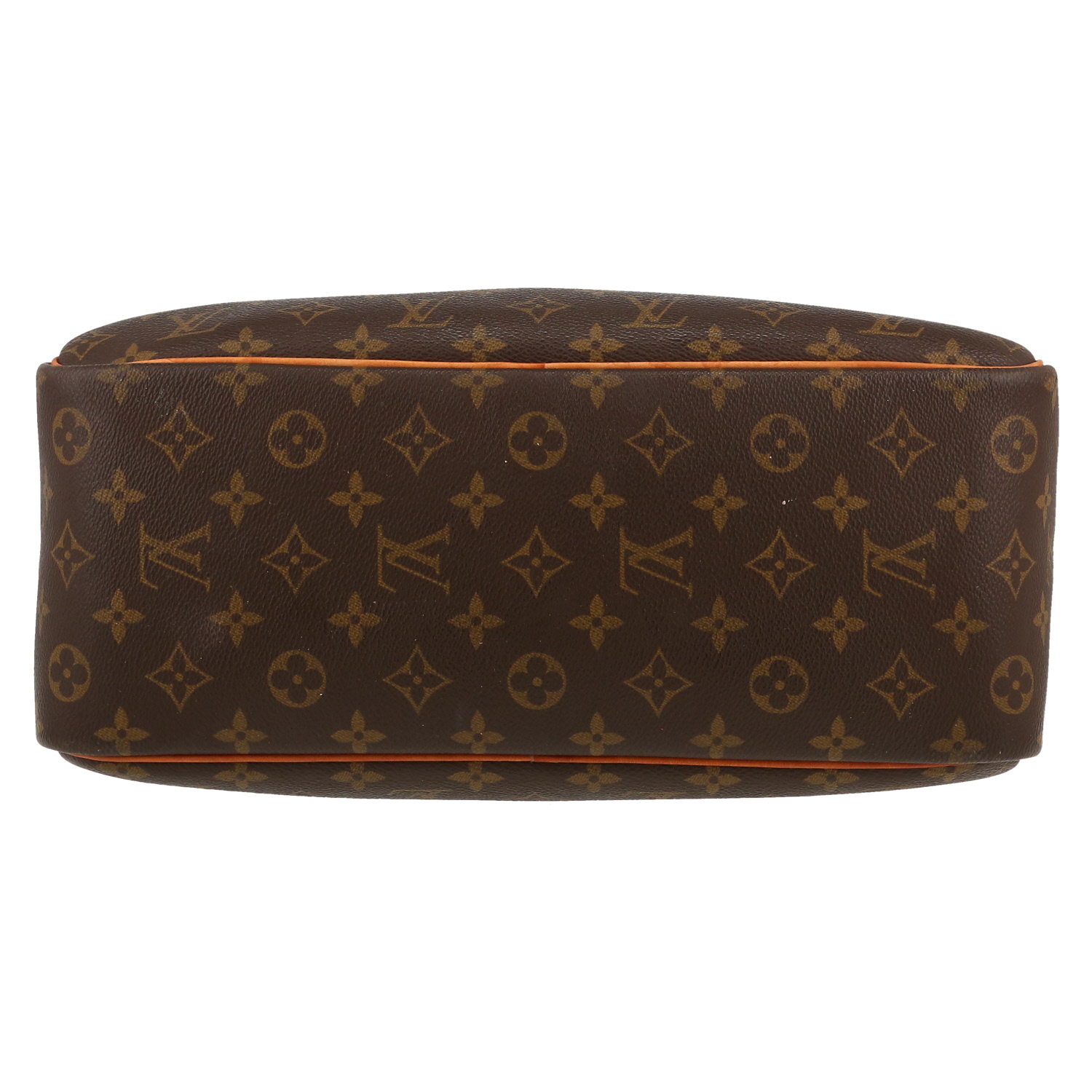 Borsa weekend Louis Vuitton  Deauville in tela monogram e pelle naturale - Detail D1