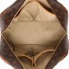 Louis Vuitton  Deauville weekend bag  monogram canvas  and natural leather - Detail D3 thumbnail