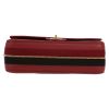 Chanel  Chanel 2.55 handbag  in burgundy smooth leather - Detail D1 thumbnail
