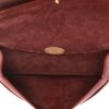 Chanel  Chanel 2.55 handbag  in burgundy smooth leather - Detail D3 thumbnail