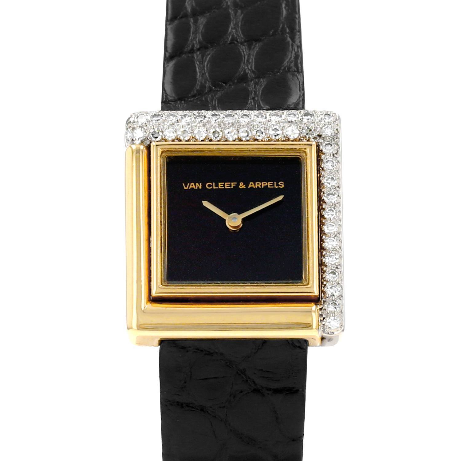 Reloj Van Cleef & Arpels Vintage de oro amarillo Circa 1970 - 00pp