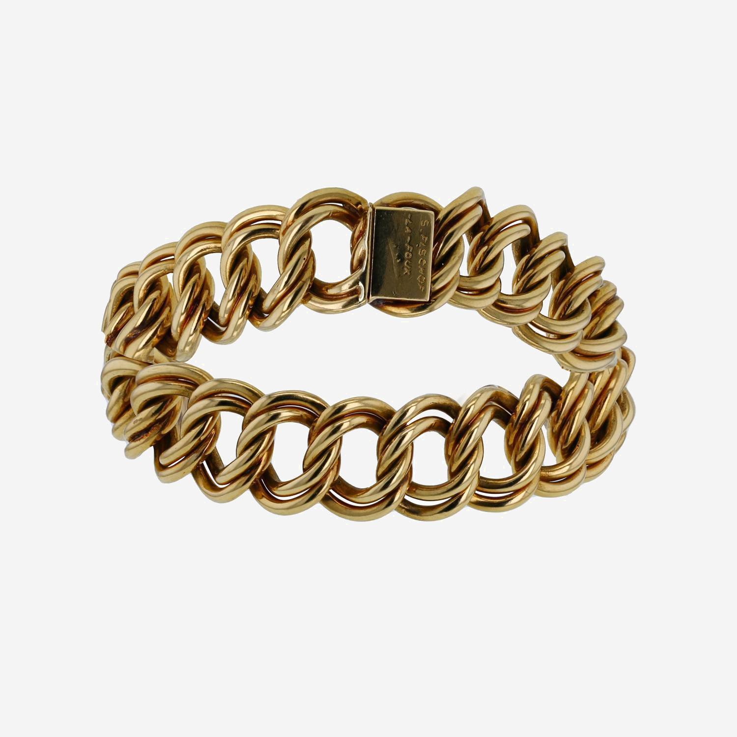 Chaumet   1970's bracelet in yellow gold