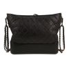 Chanel  Gabrielle  large model  shoulder bag  in black quilted leather - 360 thumbnail