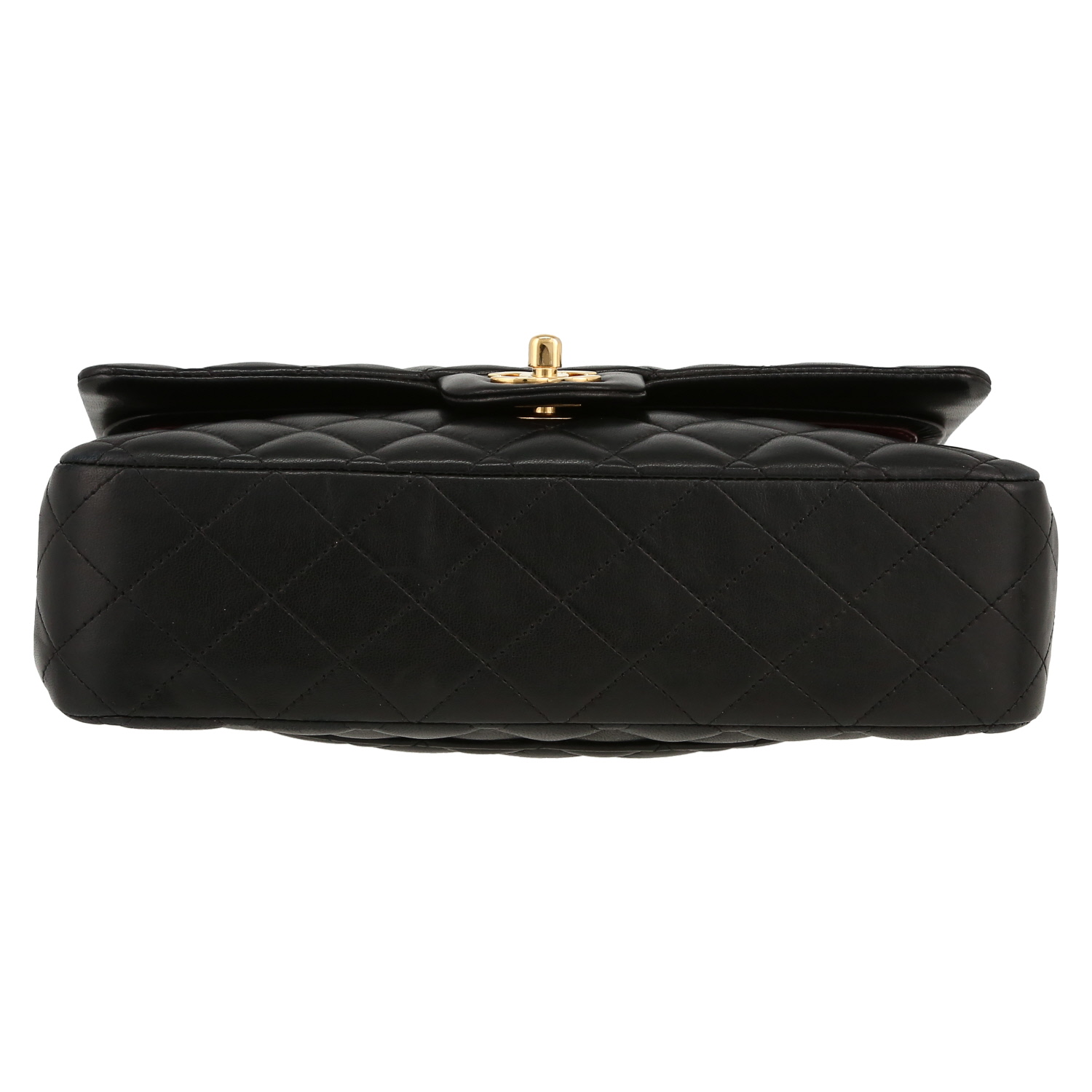 Bolso de mano Chanel  Timeless Classic en cuero acolchado negro - Detail D1
