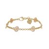 O.J. Perrin Légende bracelet in yellow gold and diamonds - 00pp thumbnail