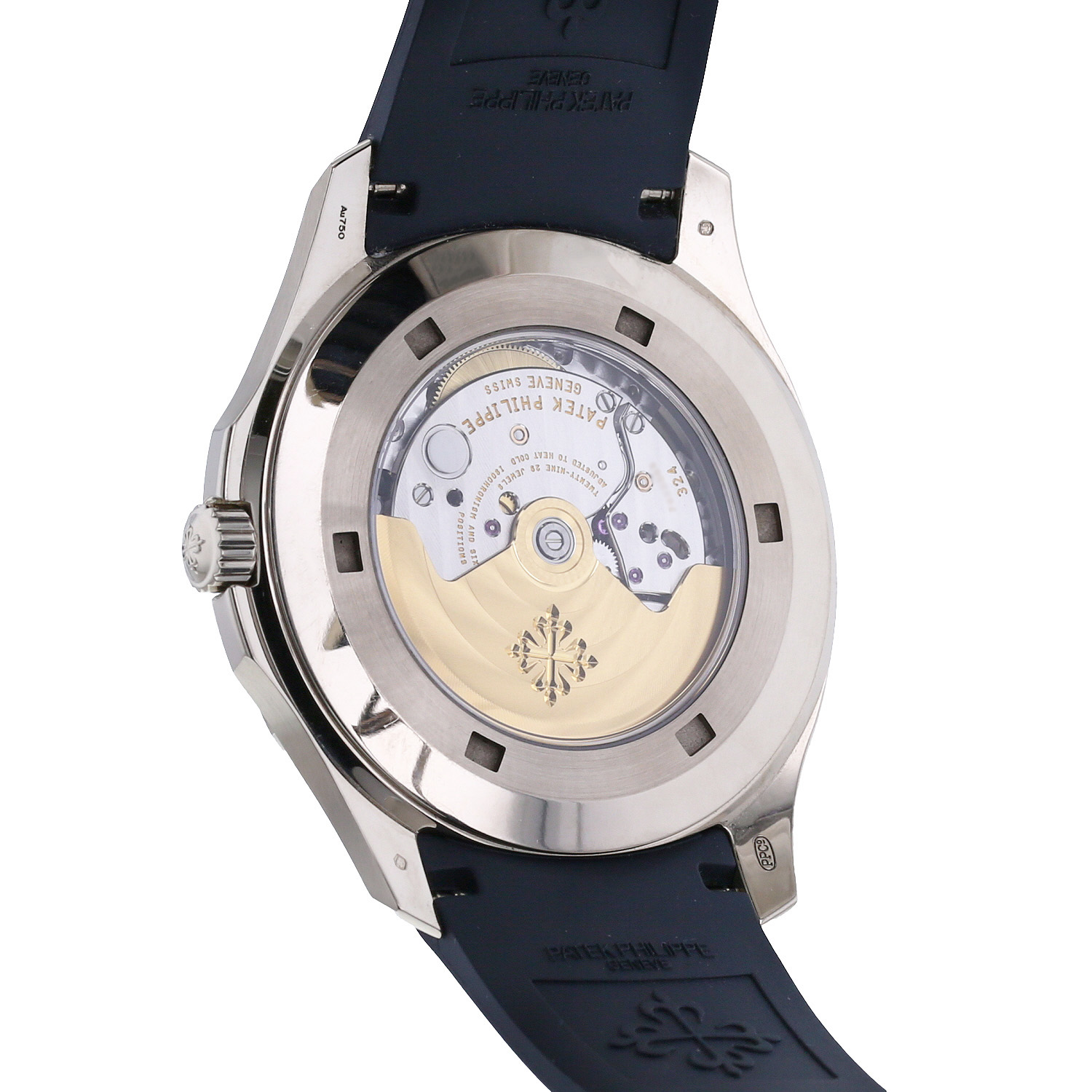 Montre Patek Philippe Aquanaut en or blanc Ref: Patek Philippe - 5168  Vers 2021 - Detail D3