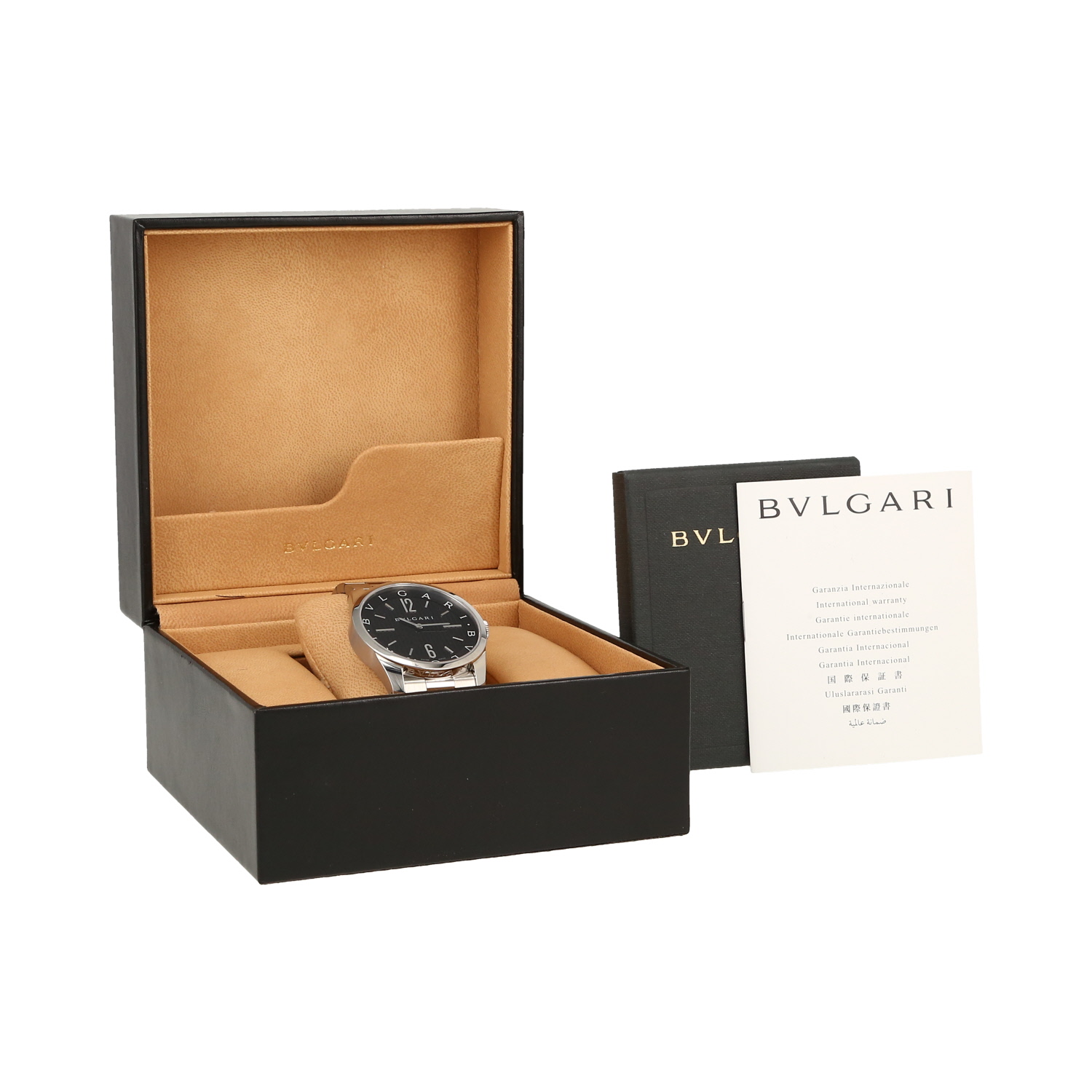 Montre Bulgari Solotempo en acier Ref: Bulgari - ST42S  Vers 2010