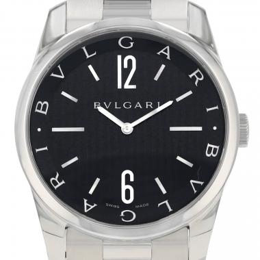 Montre Bulgari Solotempo en acier Ref: Bulgari - ST42S  Vers 2010