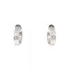 Cartier Love earrings in white gold and diamonds - 360 thumbnail