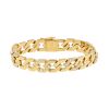 Vintage  bracelet in yellow gold and diamonds - 00pp thumbnail