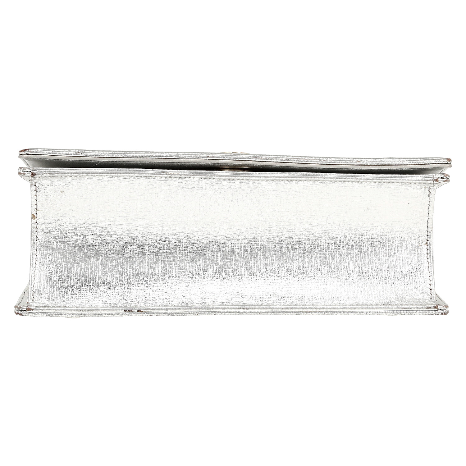 Dior  Diorama shoulder bag  in silver leather - Detail D1